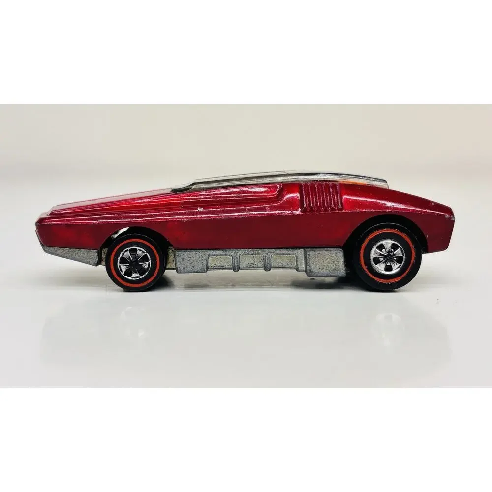 Hot Wheels Redline Whip Creamer Rose Red? US Black Interior